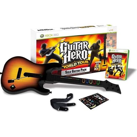 Pack Guitar Hero World Tour Jeu Xbox 360 Cdiscount Jeux Vidéo