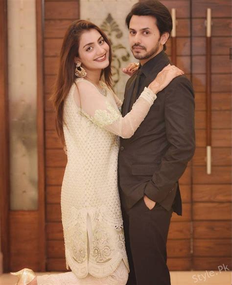 Uroosa Qureshi And Bilal Qureshis Recent Click Couple Goals Stylepk