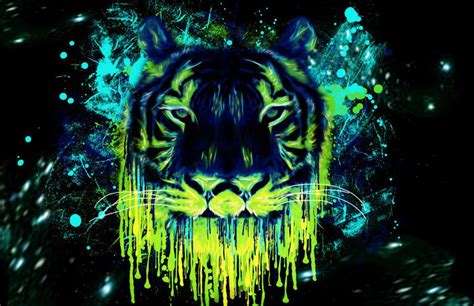 Trippy Tiger By Zinnet556 On Deviantart