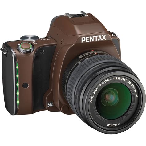 Pentax K S1 Dslr Camera With 18 55mm Lens Linen Brown 06577