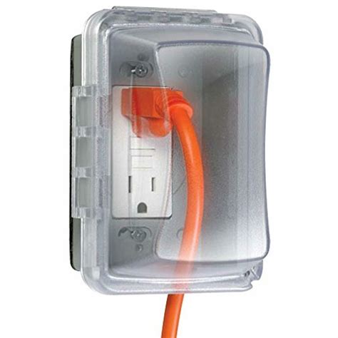 Weatherproof Outlet Outdoor Cover Electrical Plug Receptacle Protector