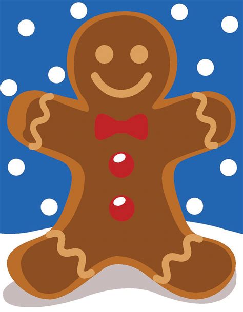 Kit canevas Bonhomme pain d épice de Noël