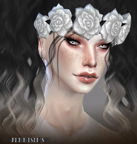 Downloads Sims 4base Game Compatible Crowns Flowers Mix Jennisims