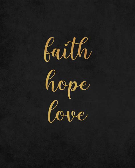 Faith Hope Love 1 1 Corinthians 13 13 Bible Verse Print Quote