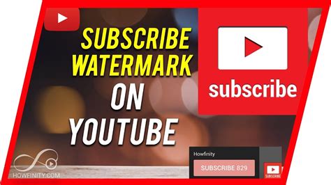 How To Add Subscribe Watermark To All Your Youtube Videos Youtube