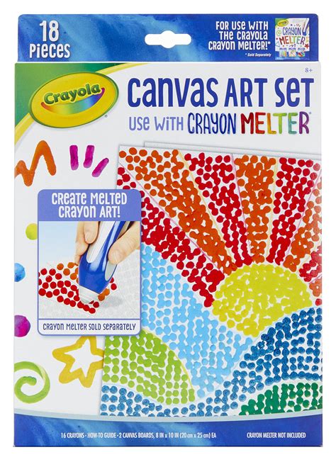 Buy Crayola Pixel Art Crayon Melter Expansion T For Kids 8 9 10