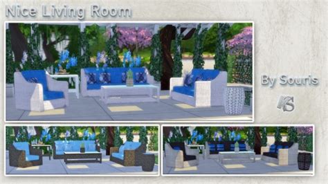 Nice Livingroom By Souris At Khany Sims Sims 4 Updates