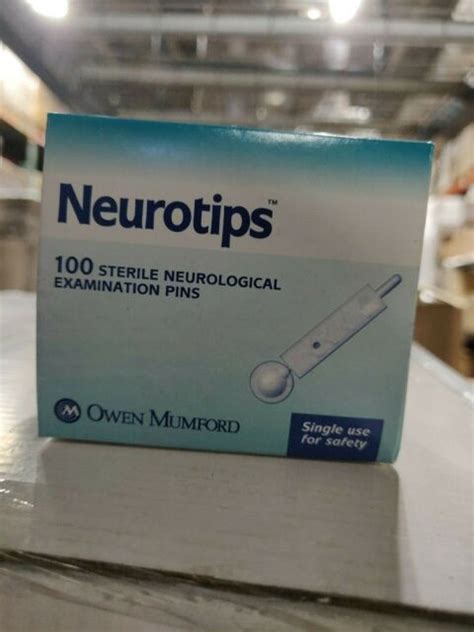 Neurotips 5405 Sterile Neurological Examination Pins 100 Count For