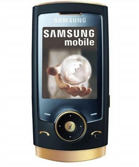 Samsung Sgh U600 Black Gold Phone Gives New Dimension To Your