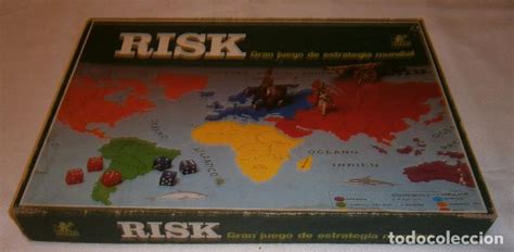 Risk es un juego de mesa de carácter estratégico. juego risk casa borras de los años 80 - Comprar Juegos de mesa antiguos en todocoleccion - 189368946