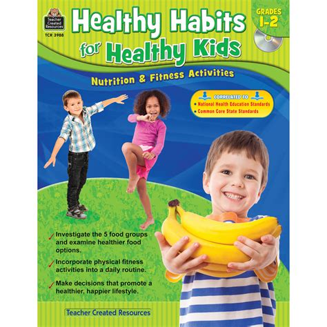 Healthy Habits for Healthy Kids Grade 1-2 | Healthy kids, Healthy habits for kids, Students health