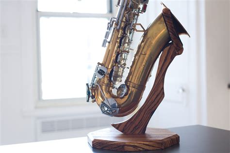 Wooden Alto Sax Stand The Handcraft Etsy