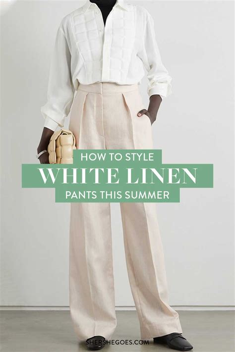 The Best White Linen Pants To Wear This Summer 2021 Linen Pants