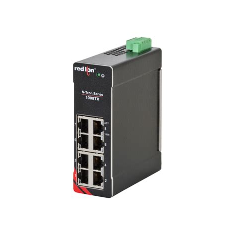 Red Lion Launches New N Tron Series Eight Port Unmanaged Gigabit