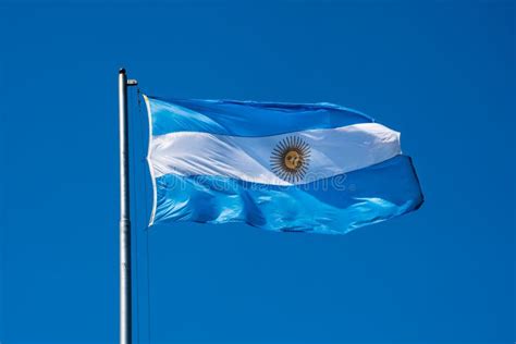 La Bandera De La Argentina Bandera La Argentina Bandera Nacional Foto