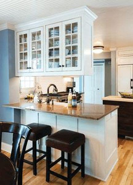 53 Small Kitchen Design Ideas That Remodel Layout Peninsula Kitchen