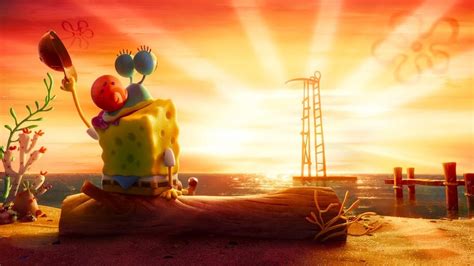 Spongebob Gary Sunset Spongebob Movie Sponge On The Run 4k 7365