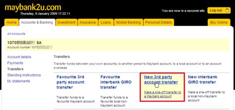 But before you get on to it, there are. Make your payment via Maybank2u 3rd Party Transfer