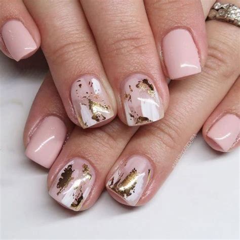 33 Stunning Gold Foil Nail Designs To Make Your Manicure Shine Foil