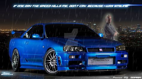 Gt-R R34 Paul Walker Wallpapers - Wallpaper Cave