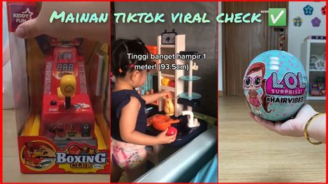 Mainan Viral Tiktok Check Part 3 Kitchen Set Buat Anak Anak Youtube