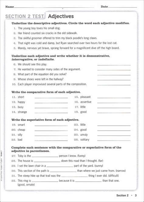 Voyages In English 2018 Grade 7 Assessment Book Loyola University