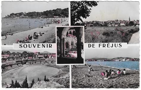 Fr Jus Fr Jus Multi Vues Carte Postale Ancienne Et Vue D Hier Et Aujourd Hui Geneanet