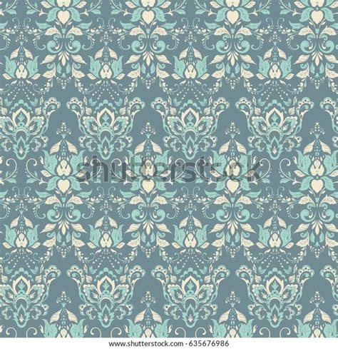 Seamless Vintage Vector Background Vector Floral Stock Vector Royalty