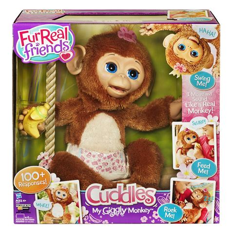 FurReal Friends Cuddles My Giggly Monkey Pet - Best Gifts ...