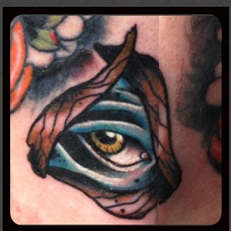 Illuminati Eye Tattoo Portfolio Neotraditional Tattoos Pinterest