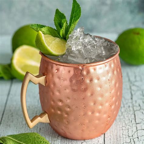 Moscow Mule Classic Refreshing 3 Ingredient Vodka Cocktail