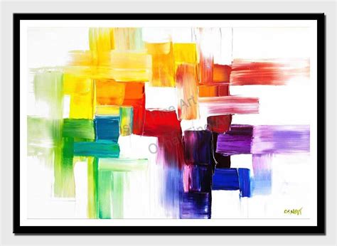 Abstract and Modern Paintings - Osnat Fine Art | Colorful abstract painting, Abstract painting ...