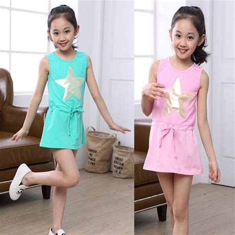 2015 Pink Blue Casual Star Print Dress 3 4 5 6 7 8 9 10 11