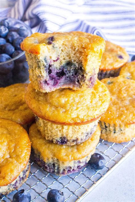 Blueberry Oatmeal Breakfast Muffins Kathryn S Kitchen