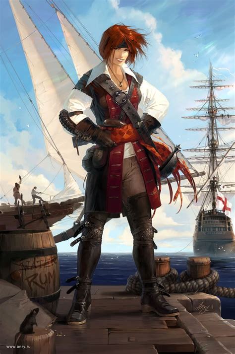 Pirate Queen Pirate Art Character Art Fantasy Art
