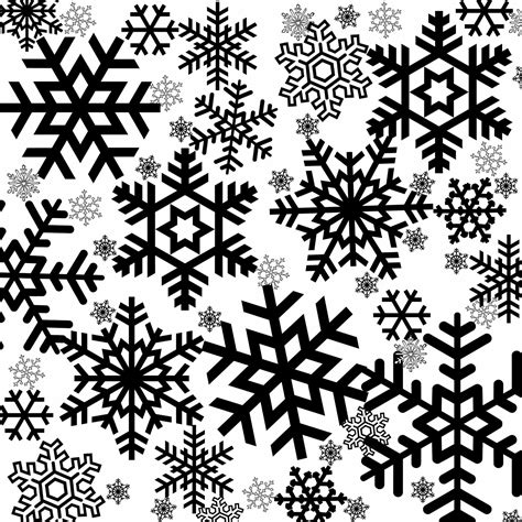 Doodlecraft Freebie Week More Snowflakes