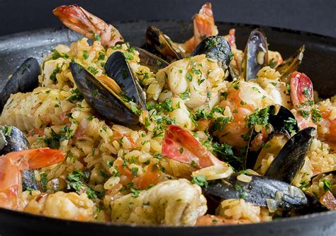 Seafood Paella • Recipe • Village Gourmet
