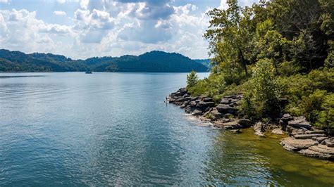 Private Peninsula And Personal Dock On Center Hill Lake Tennessee