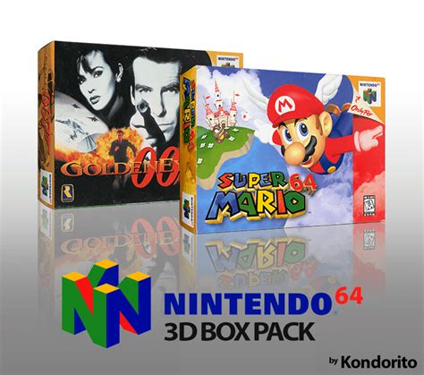 Nintendo 64 3d Boxes Pack Real Version Artwork Discussion Emumovies
