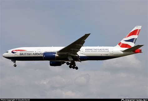 G Ymmr British Airways Boeing 777 236er Photo By Claude Davet Id