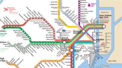 Nj Transit Train Schedule Map Ornsa