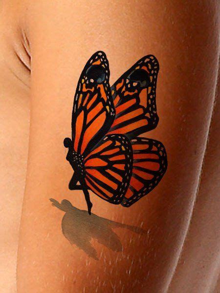 3d Monarch Butterfly Tattoo A Stunning Visual Spectacle Butterfly Tattoo