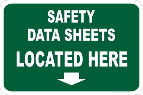 Safety Signs Printable Sheets