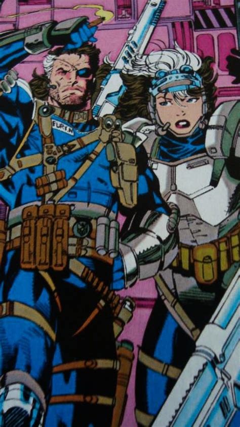 Nick Fury And Rogue From X Men 274 Marvel Rogue Jim Lee Art Comic