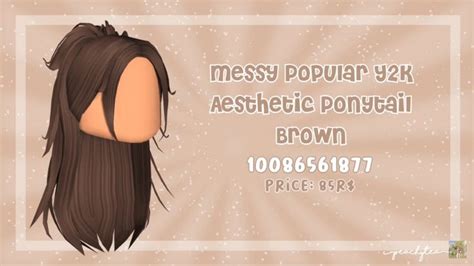 Pin By Meli On Brown Hair Codes Brown Hair Roblox Roblox Codes