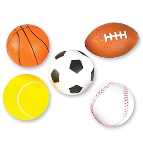 Neliblu 5 Soft Foam Sports Balls For Kids 35 Perfect For Small Hands