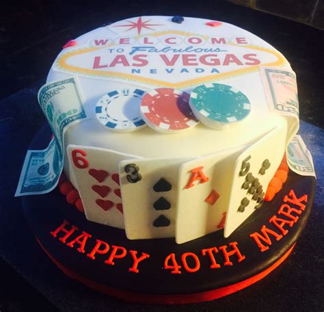 Las Vegas Theme Birthday Cake Cake Celebration Cakes Cupcake Cakes