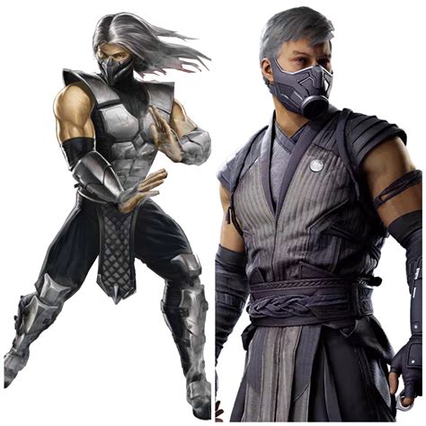 Mortal Kombat 1 Character renders compared to the their last official