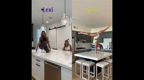 Lexi Rivera Vs Demi Bagby Handstand Test Shorts Youtube
