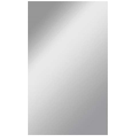 Shop Dreamwalls 36 In X 60 In Silver Polished Rectangle Frameless